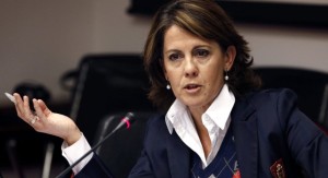 Yolanda Barcina, Presidenta del Gobierno de Navarra, plantea la "posibilidad" de adelantar las elecciones