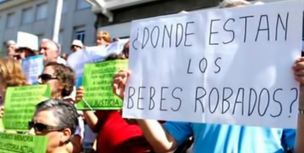 Manifestaciones de madres cuyos bebes les  fueron arrebatados con el engaño de que habían fallecido al nacer, se producen en España por todas partes. Reflejo a su vez de la enorme magnitud del crimen cometido